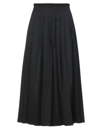 Mm6 Maison Margiela Cropped Pants In Black