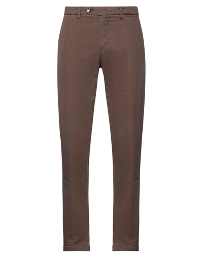 Shop Nicwave Pants In Dark Brown
