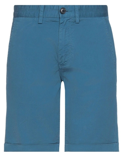 Sun 68 Man Shorts & Bermuda Shorts Deep Teal Size 33 Cotton, Elastane In Green