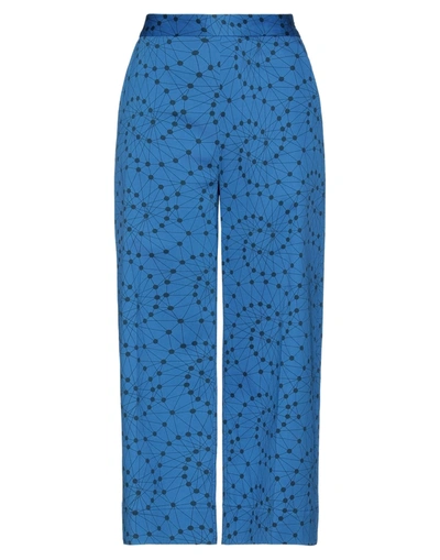 Shop Blue Les Copains Pants In Blue