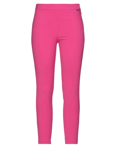Shop Cristinaeffe Woman Pants Fuchsia Size 6 Polyester, Viscose, Elastane In Pink