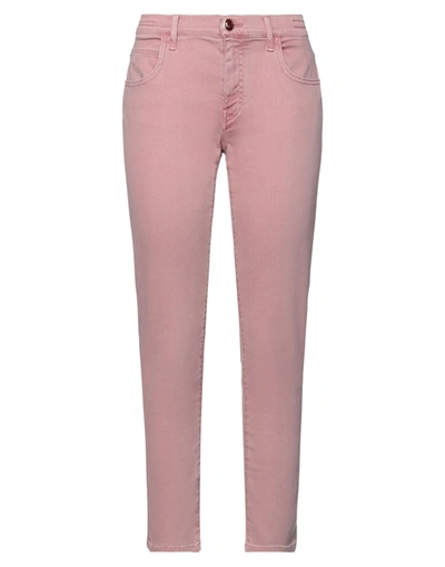 Shop Jacob Cohёn Woman Jeans Pastel Pink Size 31 Lyocell, Cotton, Polyester, Elastane
