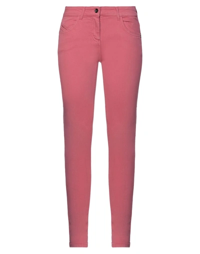 Shop Pepe Jeans Woman Jeans Pastel Pink Size 32 Cotton, Polyester, Elastane