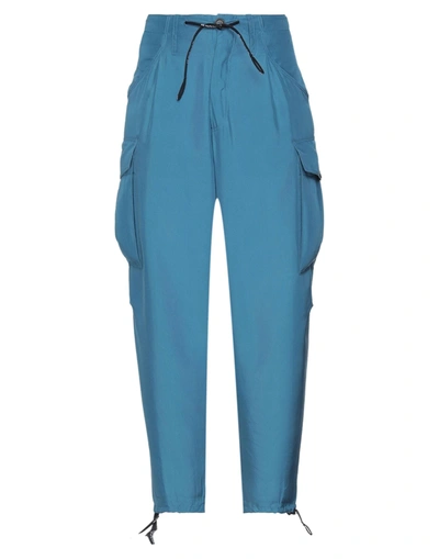 Shop A.b. Pants In Slate Blue