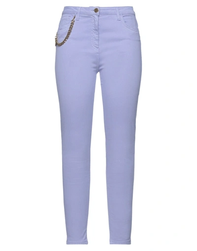 Elisabetta Franchi Jeans In Purple
