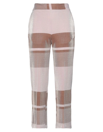 Shop Altea Woman Pants Blush Size 6 Viscose, Metallic Fiber In Pink