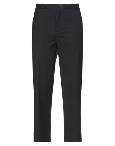 Shop Neil Barrett Man Pants Black Size 36 Polyester, Cotton, Elastane