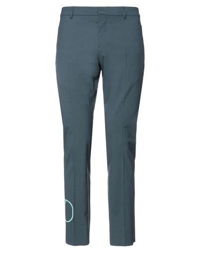 Shop Valentino Pants In Grey