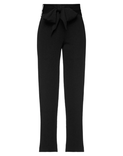 Shop Antonella Rizza Woman Pants Black Size Xl Merino Wool