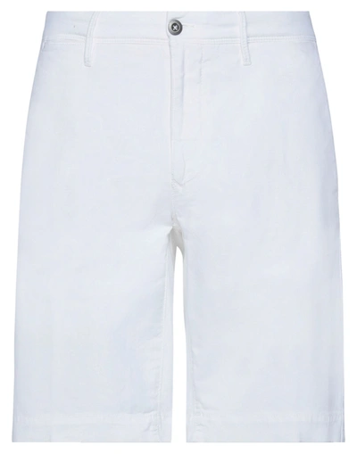 Shop Incotex Shorts & Bermuda Shorts In Ivory