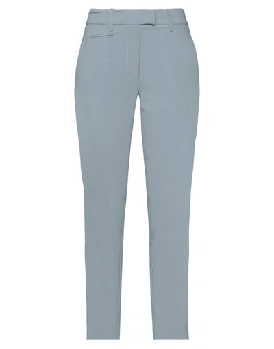 Shop Dondup Woman Pants Pastel Blue Size 29 Polyester, Viscose, Elastane