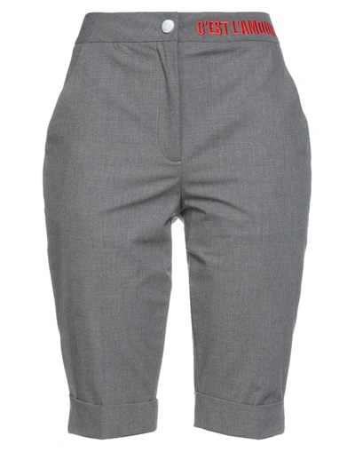 Shop Frankie Morello Shorts & Bermuda Shorts In Grey