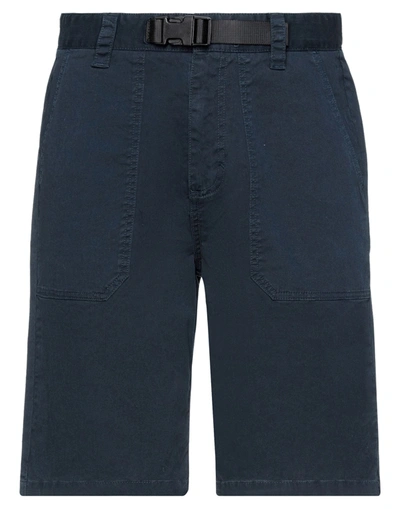 Shop Sun 68 Man Shorts & Bermuda Shorts Midnight Blue Size Xl Cotton, Elastane