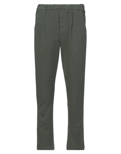 Shop Derriere Heritage Co. Man Pants Military Green Size Xl Cotton, Elastane