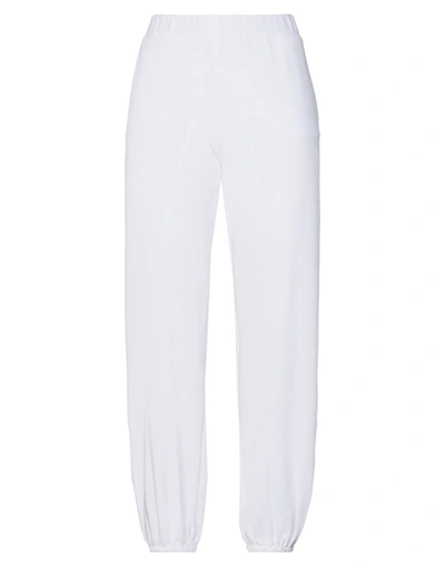 Shop La Fileria Pants In White