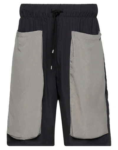 Shop Numero 00 Man Shorts & Bermuda Shorts Black Size S Modal, Polyester