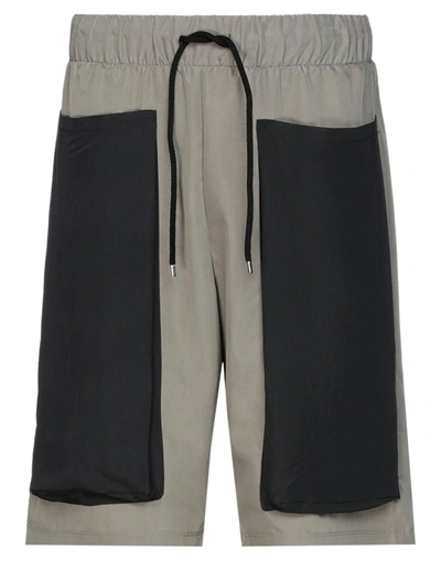 Shop Numero 00 Man Shorts & Bermuda Shorts Khaki Size S Modal, Polyester In Beige