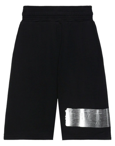 Shop Givenchy Man Shorts & Bermuda Shorts Black Size Xs Cotton