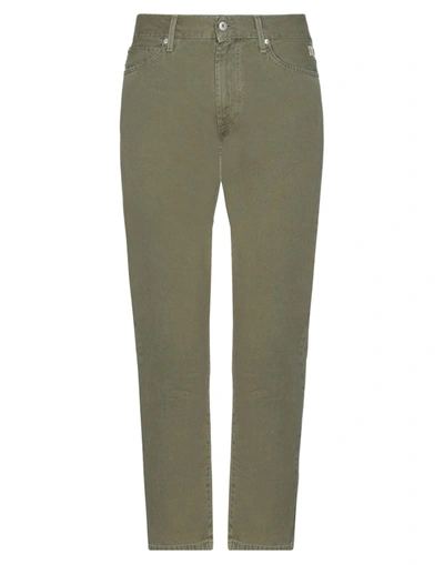 Shop Roy Rogers Pants In Military Green