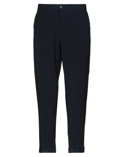 Shop Imperial Cropped Pants In Dark Blue