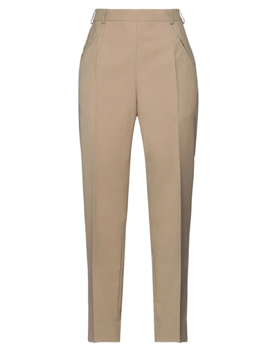 Shop Maison Margiela Woman Pants Sand Size 8 Polyester, Wool In Beige