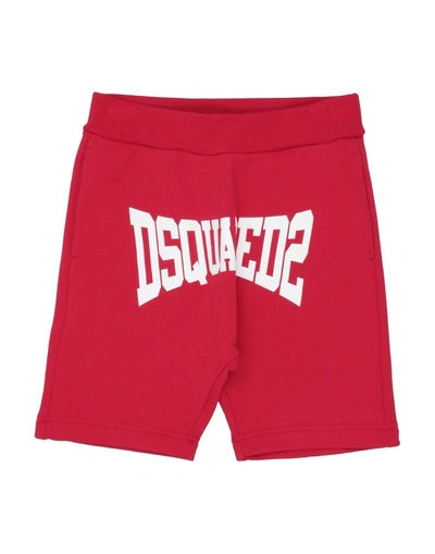 Shop Dsquared2 Shorts & Bermuda Shorts In Red