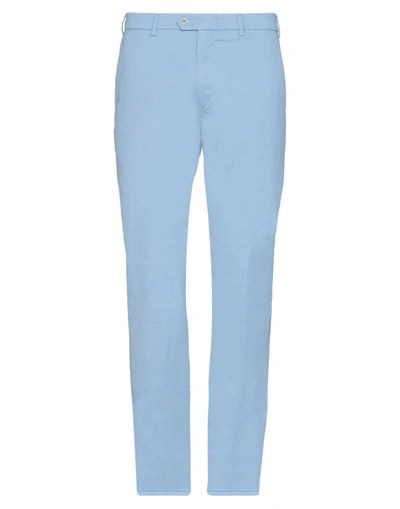 Shop Mmx Man Pants Sky Blue Size 30w-34l Cotton, Elastane