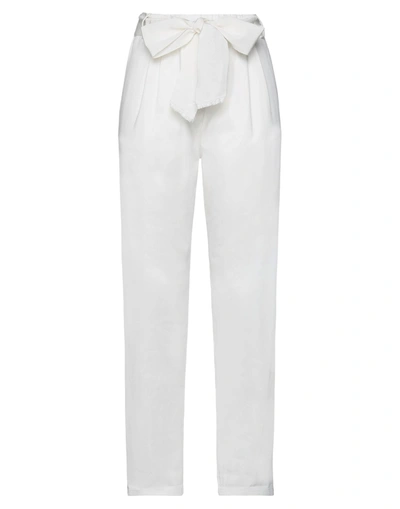 Shop Gina Pants In Ivory