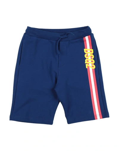 Shop Dsquared2 Shorts & Bermuda Shorts In Blue