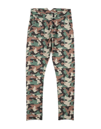 Shop Yporqué Toddler Pants Military Green Size 6 Cotton, Modal, Elastane