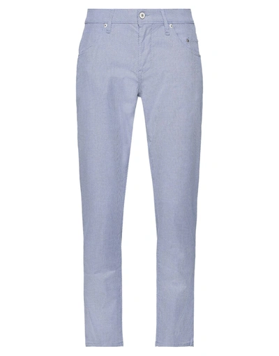 Shop Siviglia Man Pants Blue Size 31 Cotton, Elastane