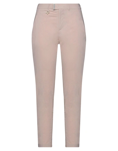 Shop Lorena Antoniazzi Woman Pants Pink Size 10 Cotton, Elastane
