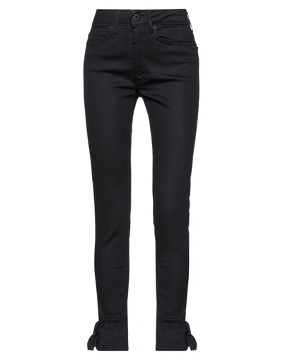 Shop Dondup Woman Jeans Black Size 25 Cotton, Polyamide, Elastane