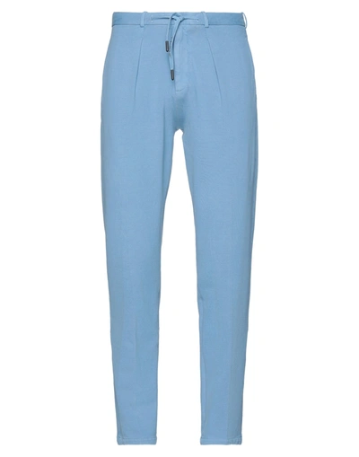 Shop Circolo 1901 Pants In Pastel Blue