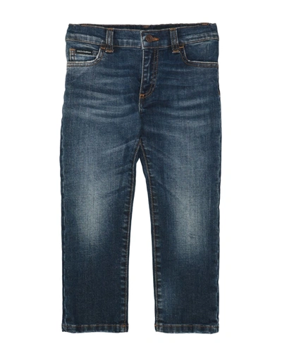 Shop Dolce & Gabbana Toddler Boy Jeans Blue Size 6 Cotton, Elastane