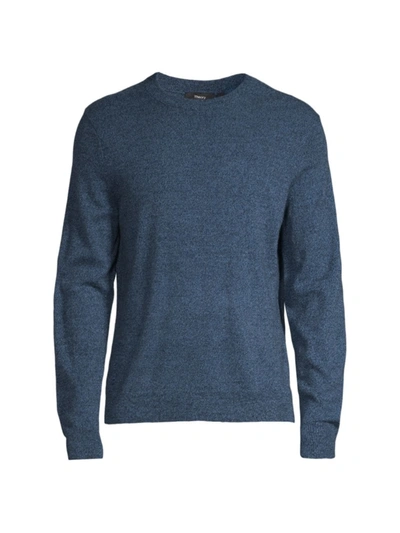 Shop Theory Cashmere Pullover Sweater In Baltic