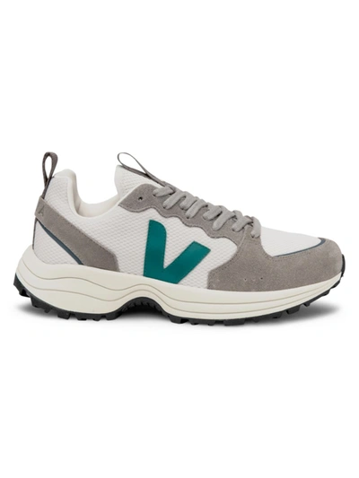 Shop Veja Men's Venturi Logo Sneakers In Multico Grey Brittany