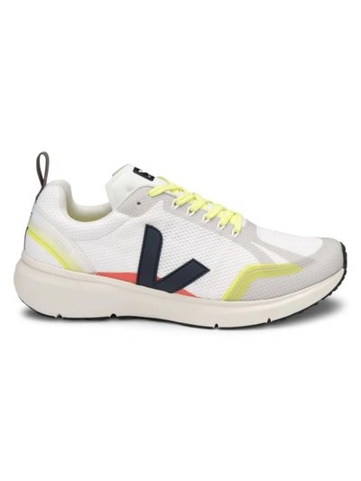 Shop Veja Men's Condor 2 Logo Sneakers In White Nautico Multico