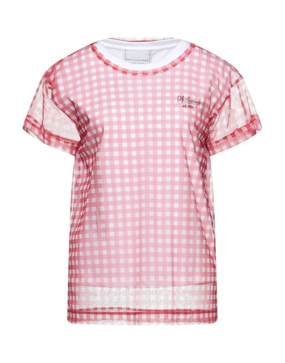 Philosophy Di Lorenzo Serafini T-shirts In Red