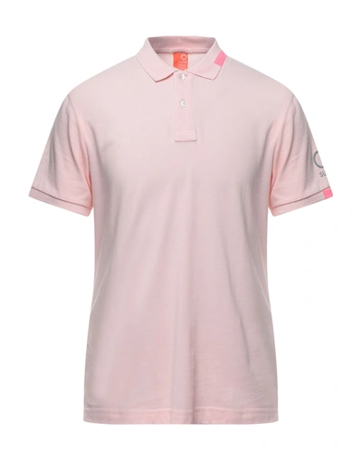 Shop Suns Polo Shirts In Pink