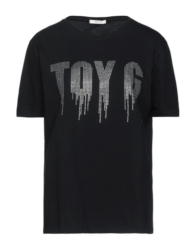 Shop Toy G. T-shirts In Black