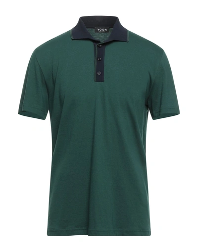 Shop Yoon Polo Shirts In Green