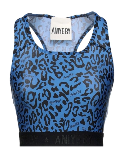 Shop Aniye By Woman Top Blue Size 8 Polyamide, Elastane, Polyester