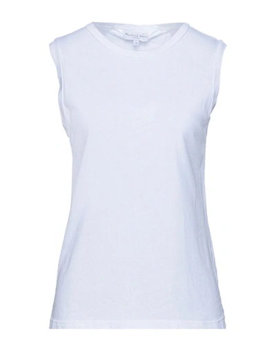 Shop Michael Stars Woman T-shirt White Size S Cotton