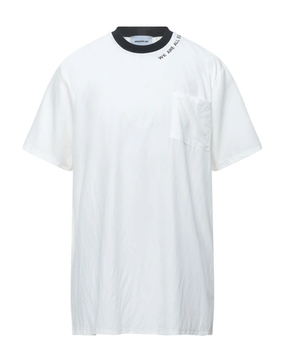 Shop Numero 00 T-shirts In White