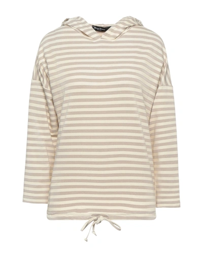 Shop Spago Donna Sweatshirts In Dove Grey