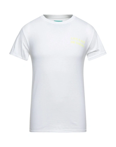 Shop Backsideclub Man T-shirt White Size Xl Cotton