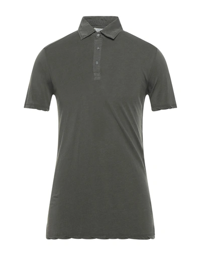 Shop Crossley Man Polo Shirt Lead Size Xxl Lyocell, Cotton