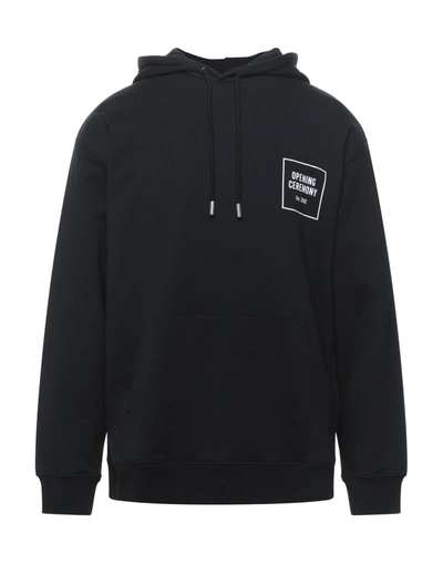Opening Ceremony Graphic-print Cotton Hoodie In Black