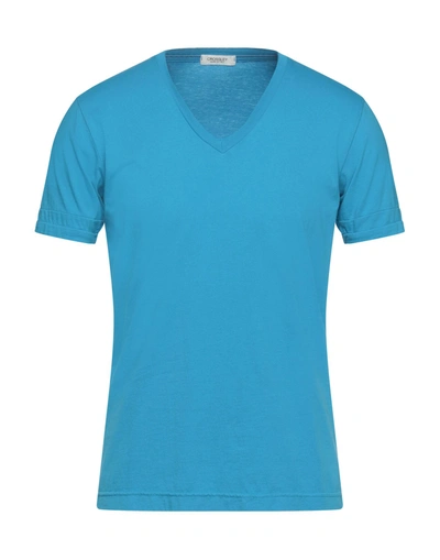 Shop Crossley T-shirts In Azure